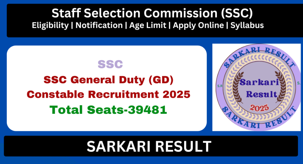 SSC GD PET PST Admit Card 2025
