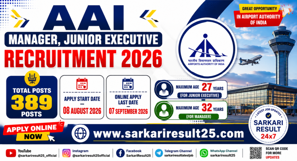 AAI Recruitment 2026