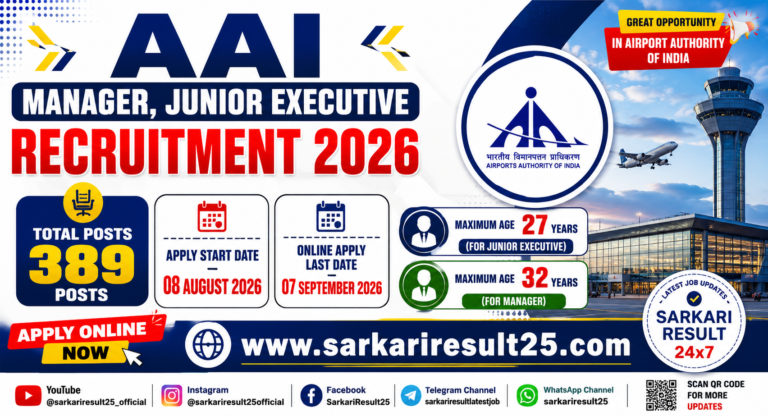 AAI Recruitment 2026